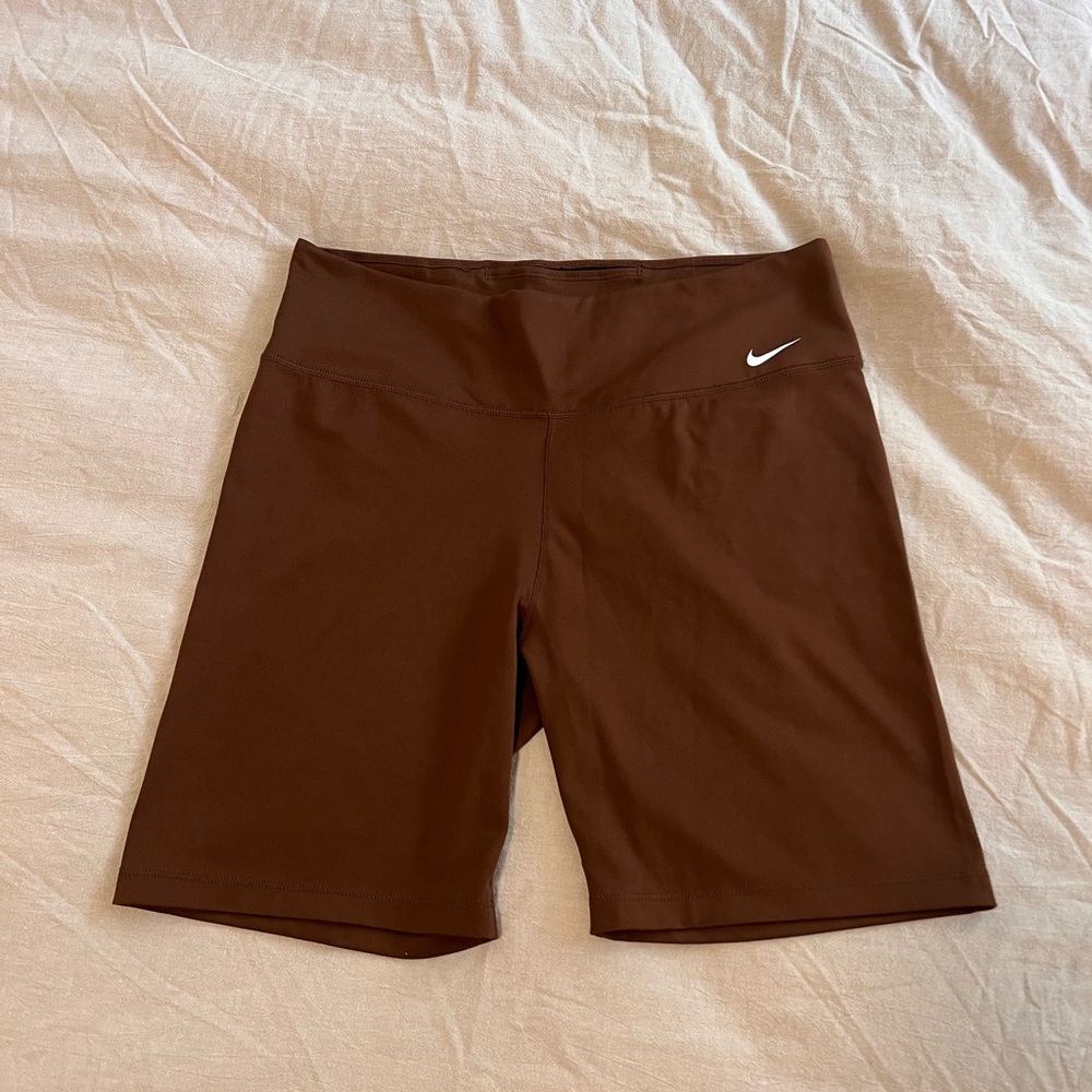 Nike Bike Shorts - Brown, size L